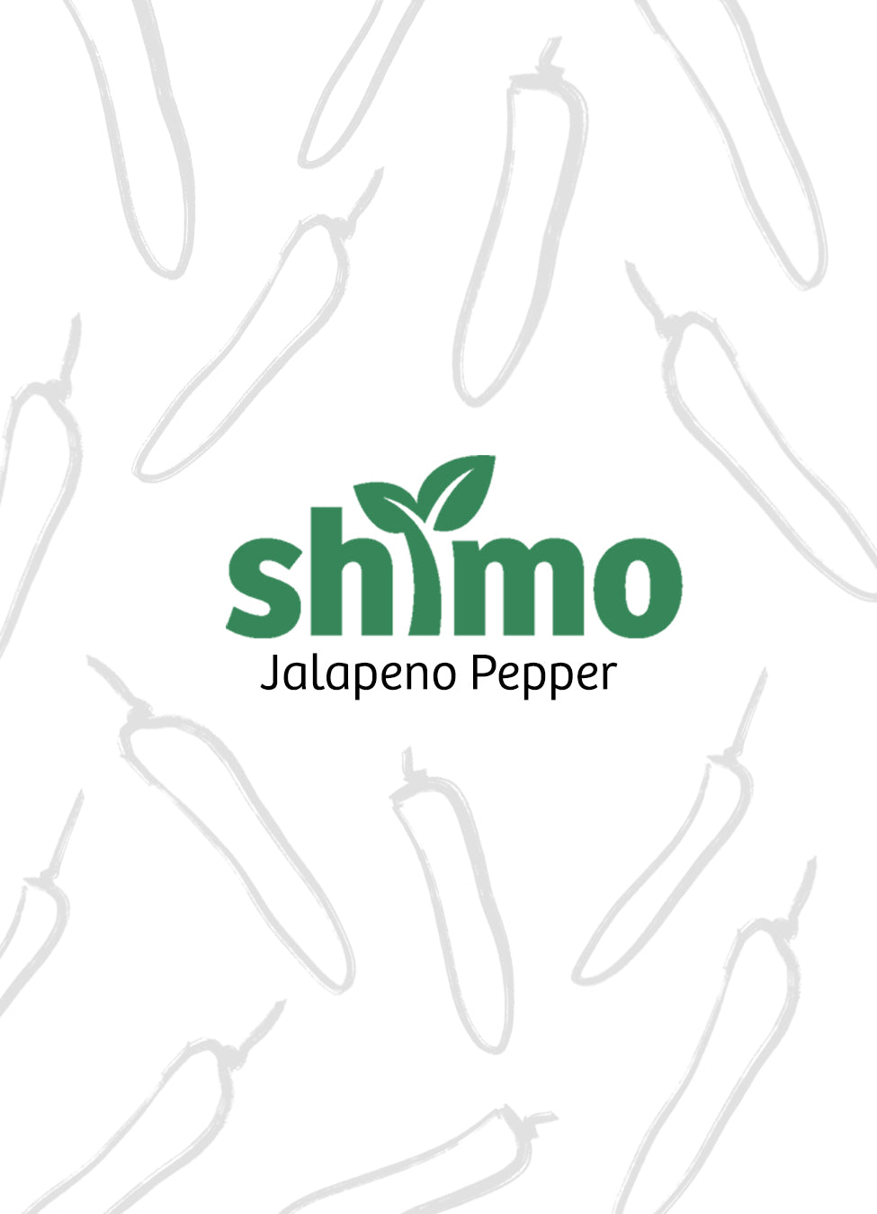 Shimo Jalapeno Pepper Seed Packet